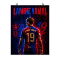 Lamine Yamal Matte Poster