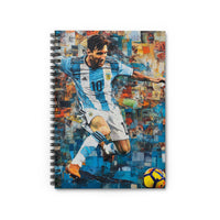 Messi inspired notebook