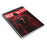 Ronaldo inspired notebook