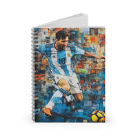 Messi inspired notebook