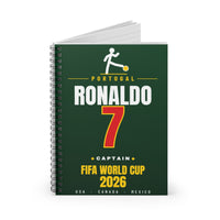 Ronaldo Spiral Notebook