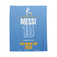 Messi World Cup 2026 Plush Blanket