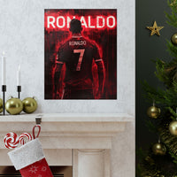 Cristiano Ronaldo CR7 Matte Poster