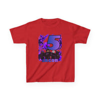 Personalized Birthday Roblox Inspired Rivals Gamer Tee — Custom Name & Age, Kids Heavy Cotton T-Shirt