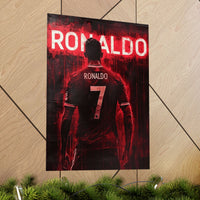 Cristiano Ronaldo CR7 Matte Poster