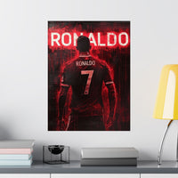 Cristiano Ronaldo CR7 Matte Poster