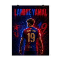 Lamine Yamal Matte Poster