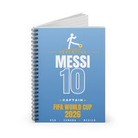Messi Spiral Notebook