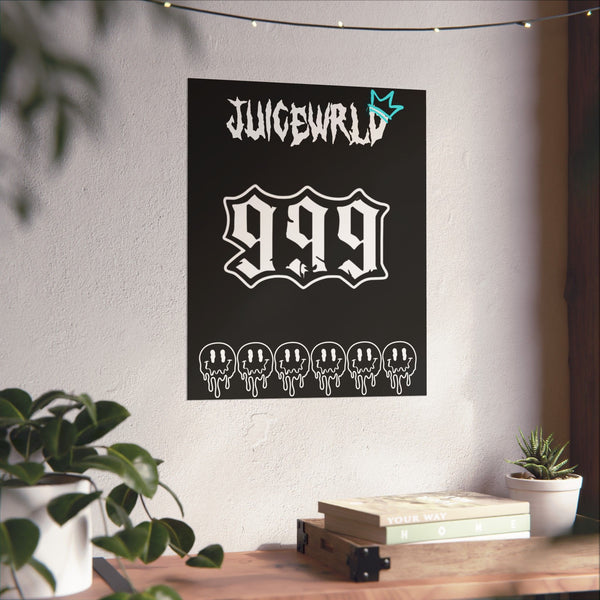 Juice WRLD 999 Matte Poster