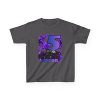 Personalized Birthday Roblox Inspired Rivals Gamer Tee — Custom Name & Age, Kids Heavy Cotton T-Shirt