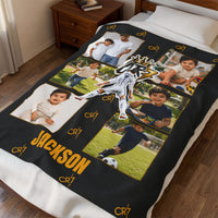 Personalized Ronaldo Blanket