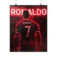 Cristiano Ronaldo CR7 Matte Poster