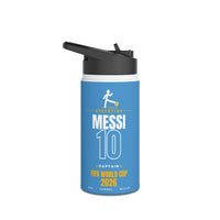 Lionel Messi Stainless Steel Water Bottle