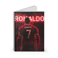 Ronaldo inspired notebook