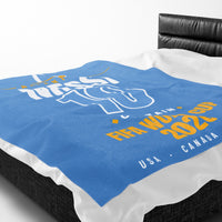 Messi World Cup 2026 Plush Blanket