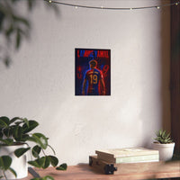 Lamine Yamal Matte Poster