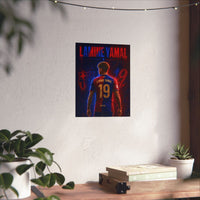 Lamine Yamal Matte Poster