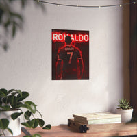 Cristiano Ronaldo CR7 Matte Poster