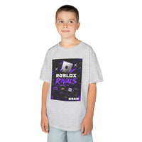 Personalized Roblox Rivals Inspired Game Kids T-Shirt Custom Name Gamer Tee Heavy Cotton Youth Shirt