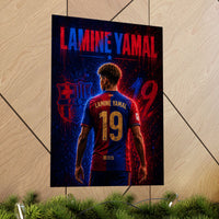 Lamine Yamal Matte Poster