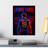 Lamine Yamal Matte Poster