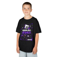 Personalized Roblox Rivals Inspired Game Kids T-Shirt Custom Name Gamer Tee Heavy Cotton Youth Shirt