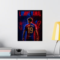 Lamine Yamal Matte Poster