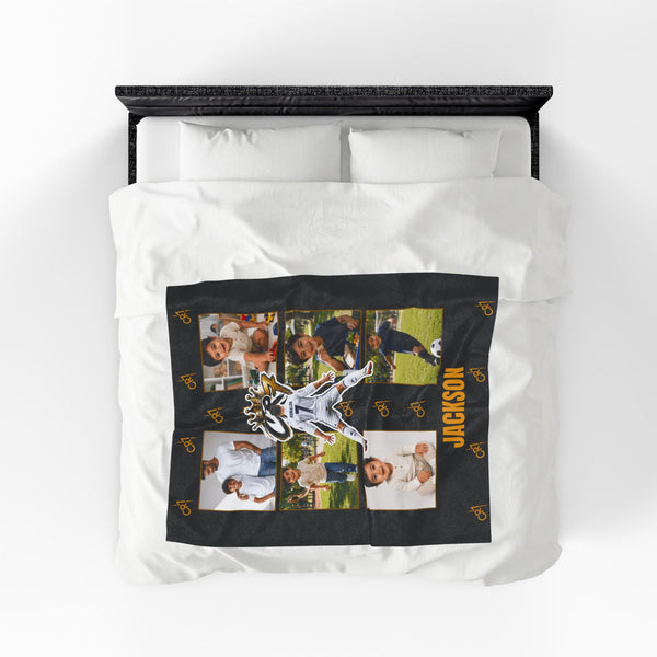 Personalized Ronaldo Blanket