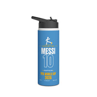 Lionel Messi Stainless Steel Water Bottle