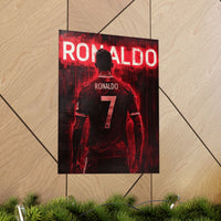 Cristiano Ronaldo CR7 Matte Poster
