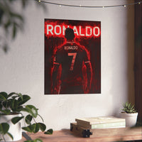 Cristiano Ronaldo CR7 Matte Poster