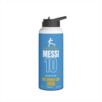 Lionel Messi Stainless Steel Water Bottle