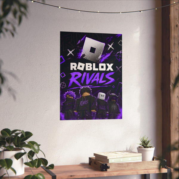 Roblox Rivals Matte Poster