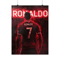 Cristiano Ronaldo CR7 Matte Poster