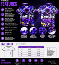 Roblox Rivals Kids All-Over Print Jersey Shirt