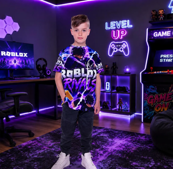Roblox Rivals Kids All-Over Print Jersey Shirt